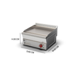 Gas Grill Smooth Plate