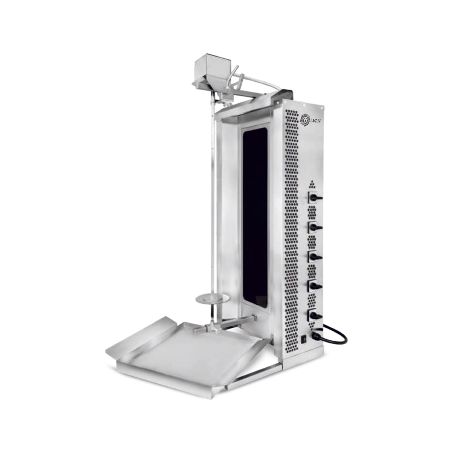 5s Top-Motor Shawarma Machine with Electric