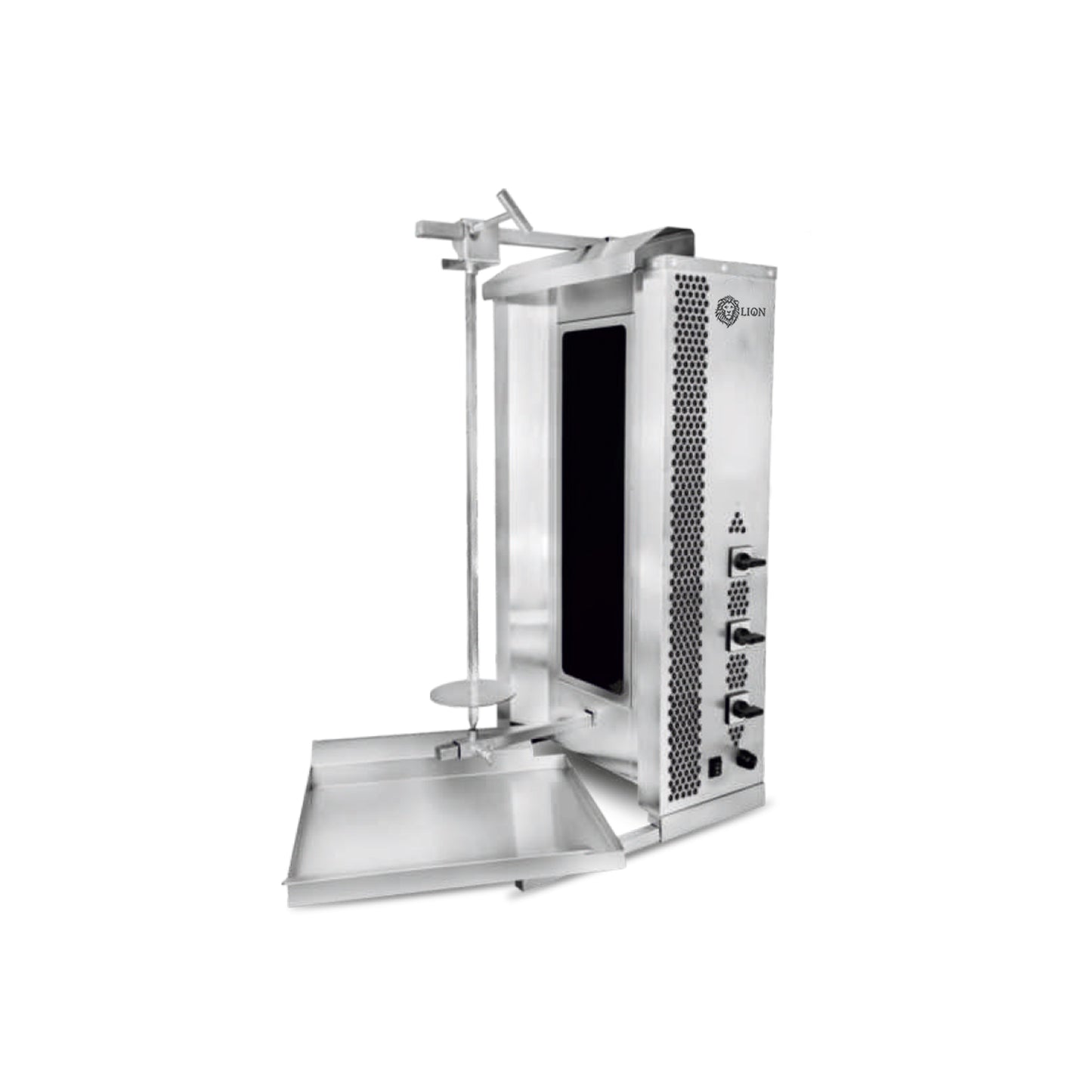 3s Non-Motor Shawarma Machine with Electric