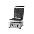 Star Serie Single Heart Bubble Model Waffle Maker with Lid