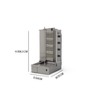 Shawarma Machine, Gas (4 Bottom Motor)