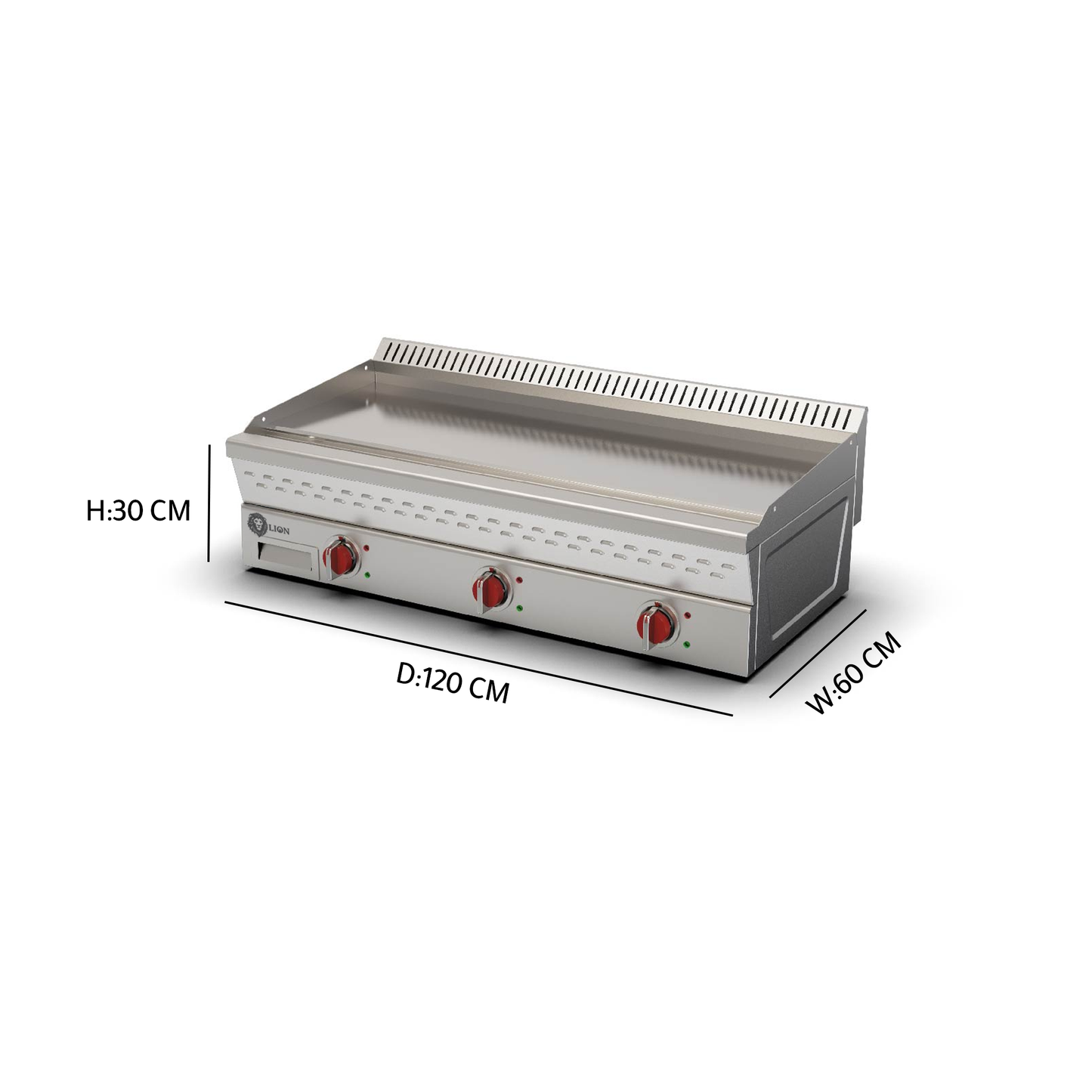 Electrical Grill Smooth Plate