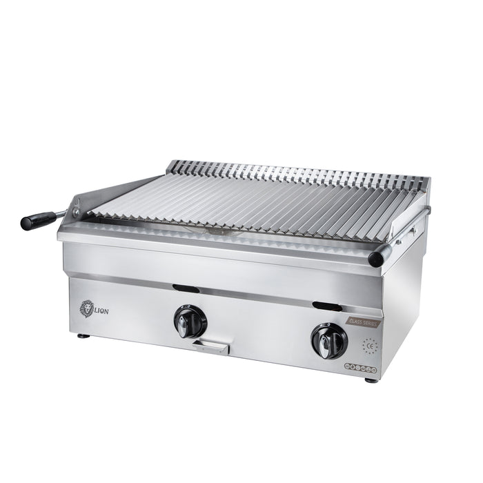 Class Serie 70 cm Lava Stone Grill with Gas CE