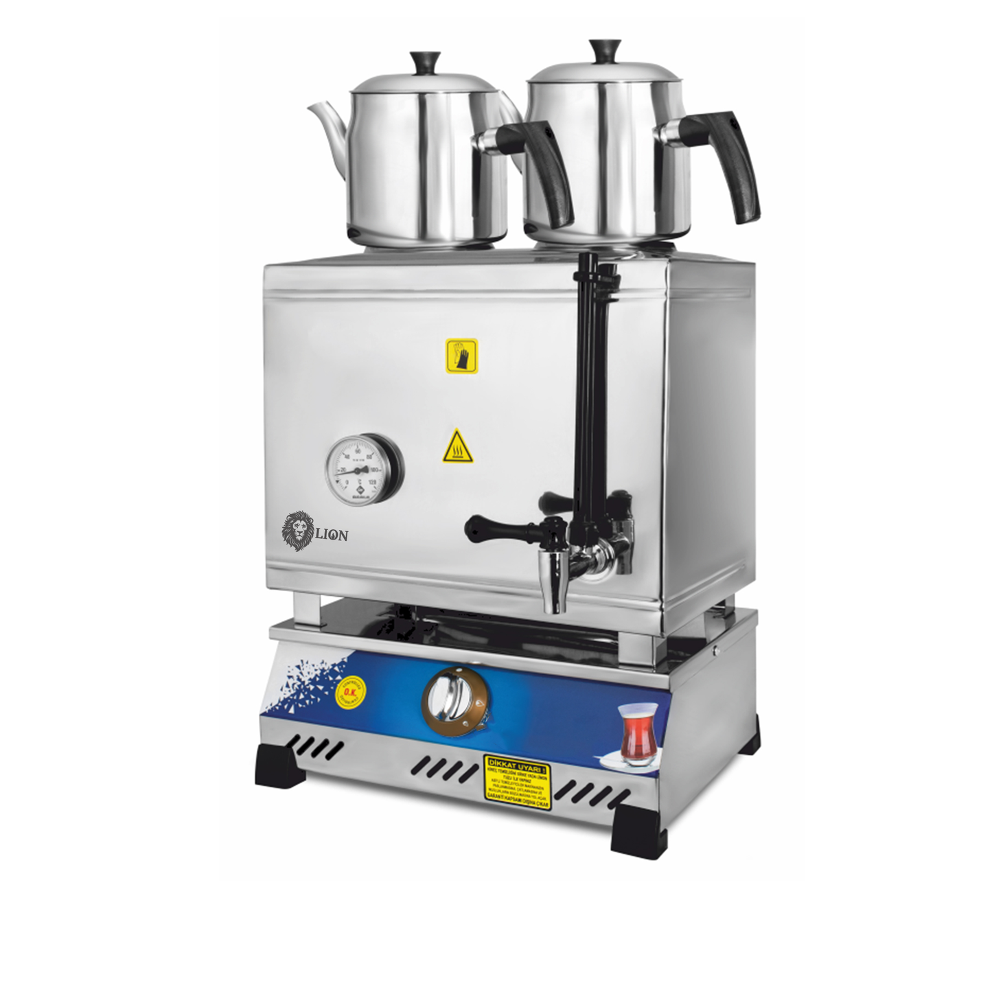40 CM GESCHWEISSTER HERD OHNE BACKOFEN (CE-LPG-ERDGAS)