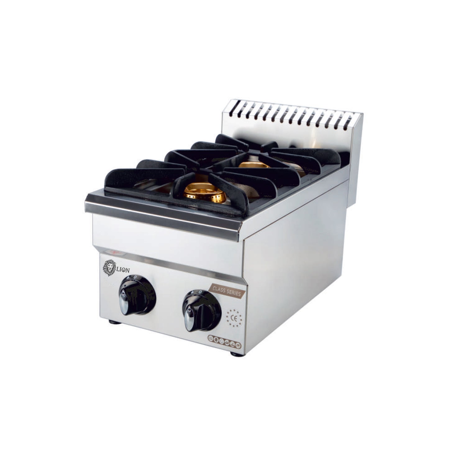 Class Serie 30 cm 2 Burner Cooker with Gas CE
