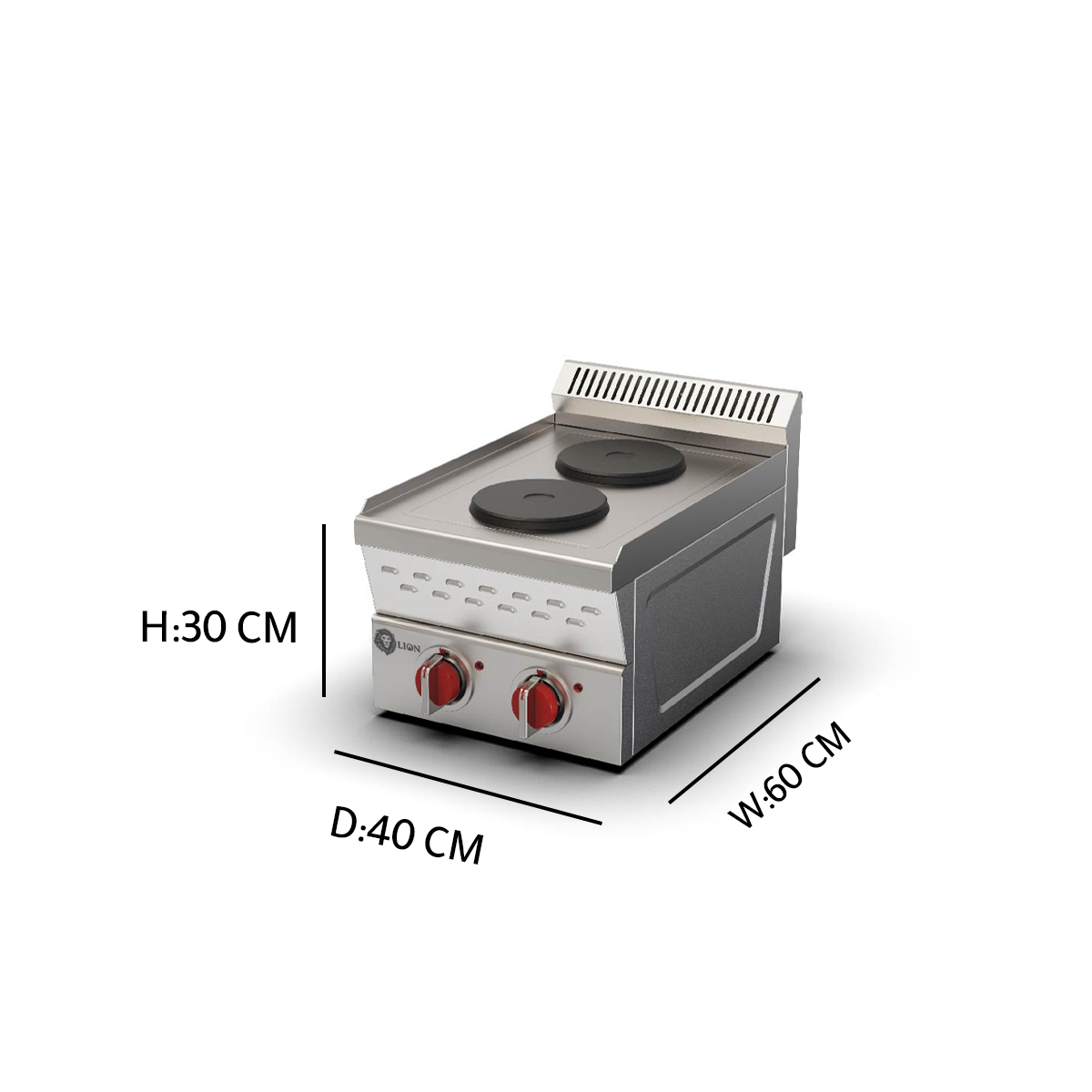 Electrical Cooker 2 Circle Plates