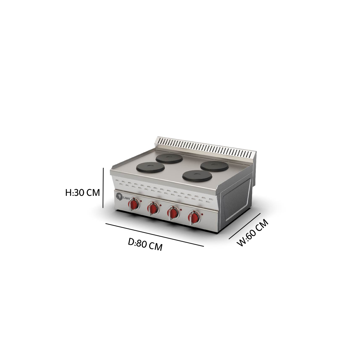 Electrical Cooker 4 Circle Plates