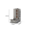 Shawarma Machine, Gas (10 Bottom Motor Arabian Type)