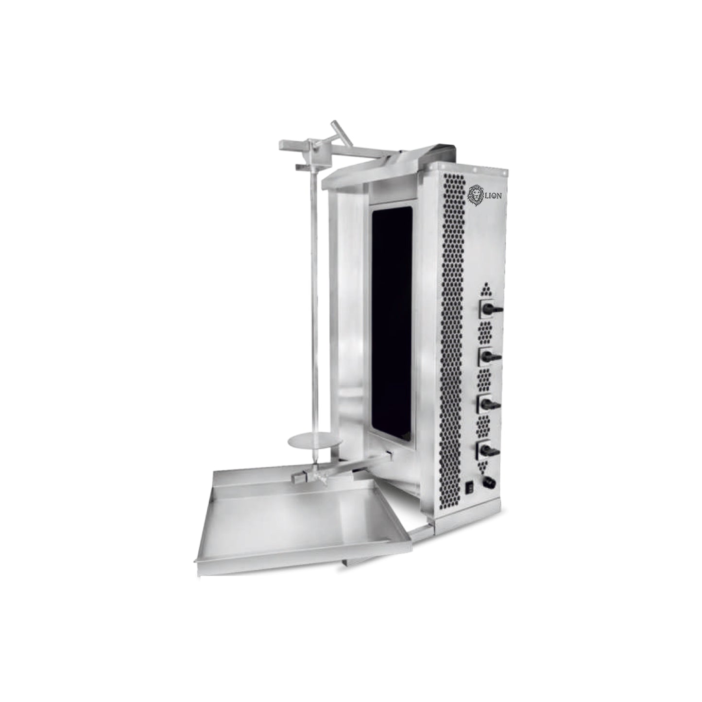 4s Non-Motor Shawarma Machine with Electric