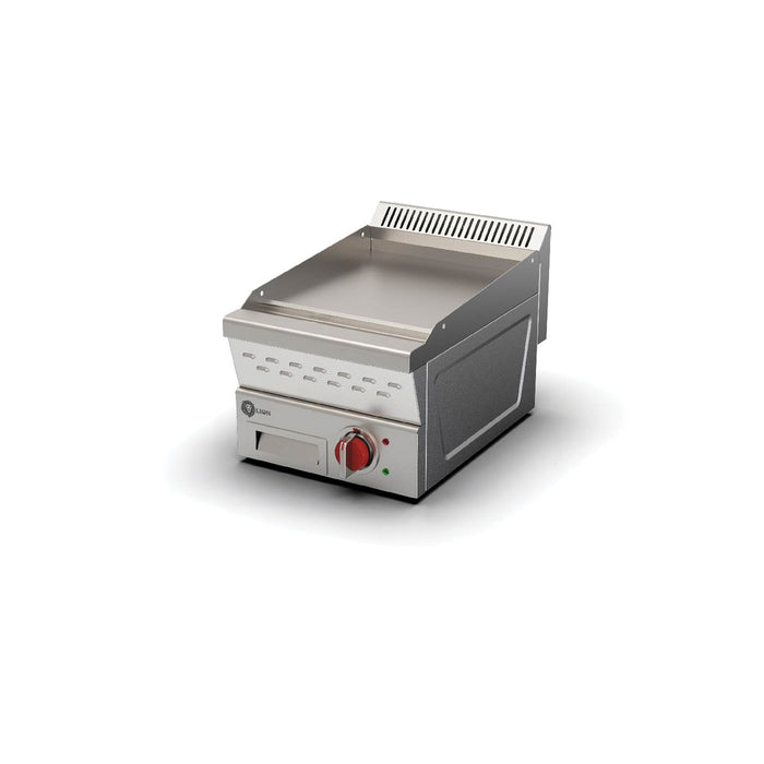 Elektrischer Grill mit glatter Platte