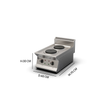 Electric Cooker With 2 Hot Plates