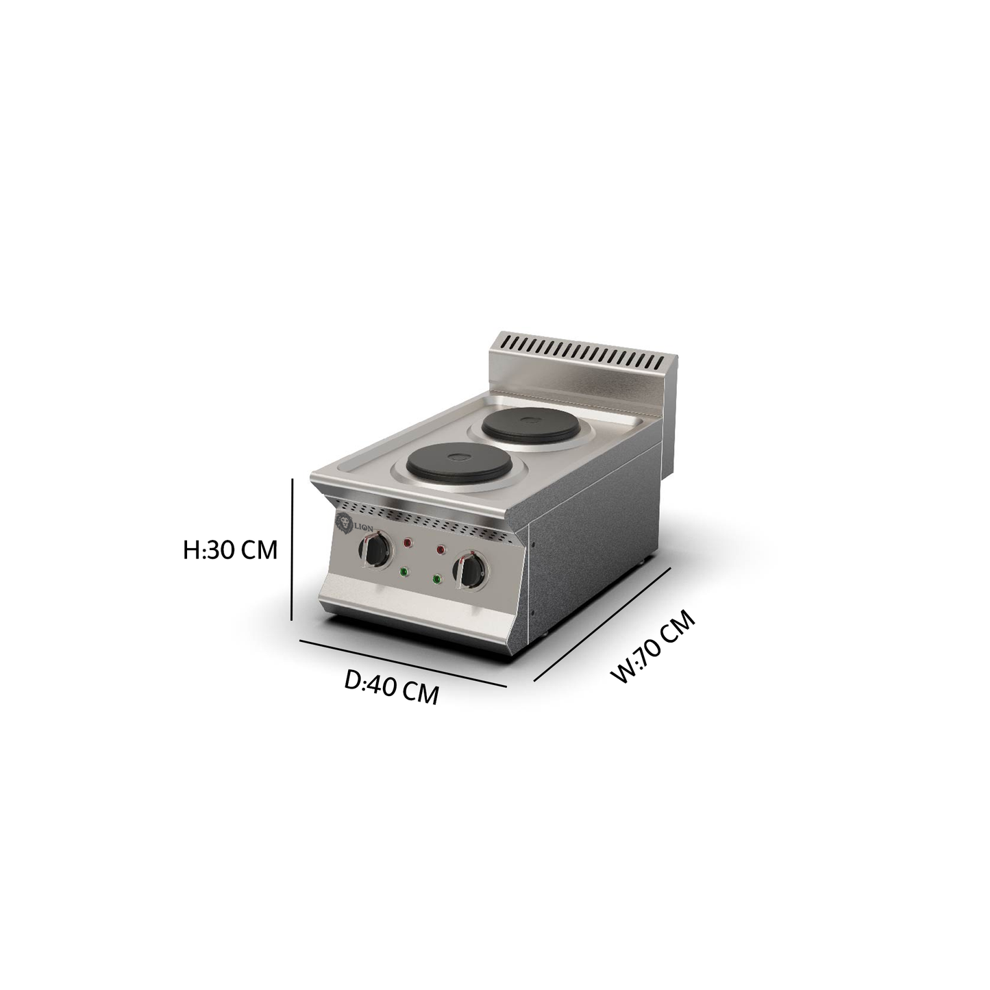 Electric Cooker With 2 Hot Plates