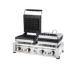 Star Serie Double Flower+Square Model Waffle Maker
