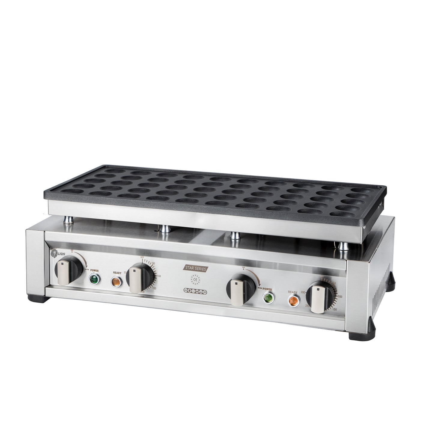 Star Serie 50 Waffeleisen mit rundem Blasenmuster