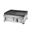 Star Serie 50 cm Half-Ribbed Casting Grill with Gas CE