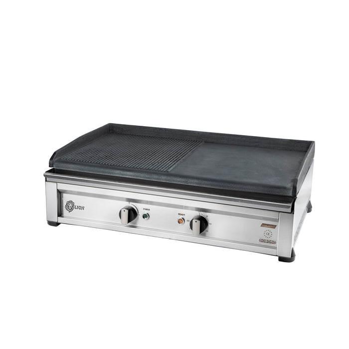 Star Serie 70 cm Half-Ribbed Casting Grill with Electric