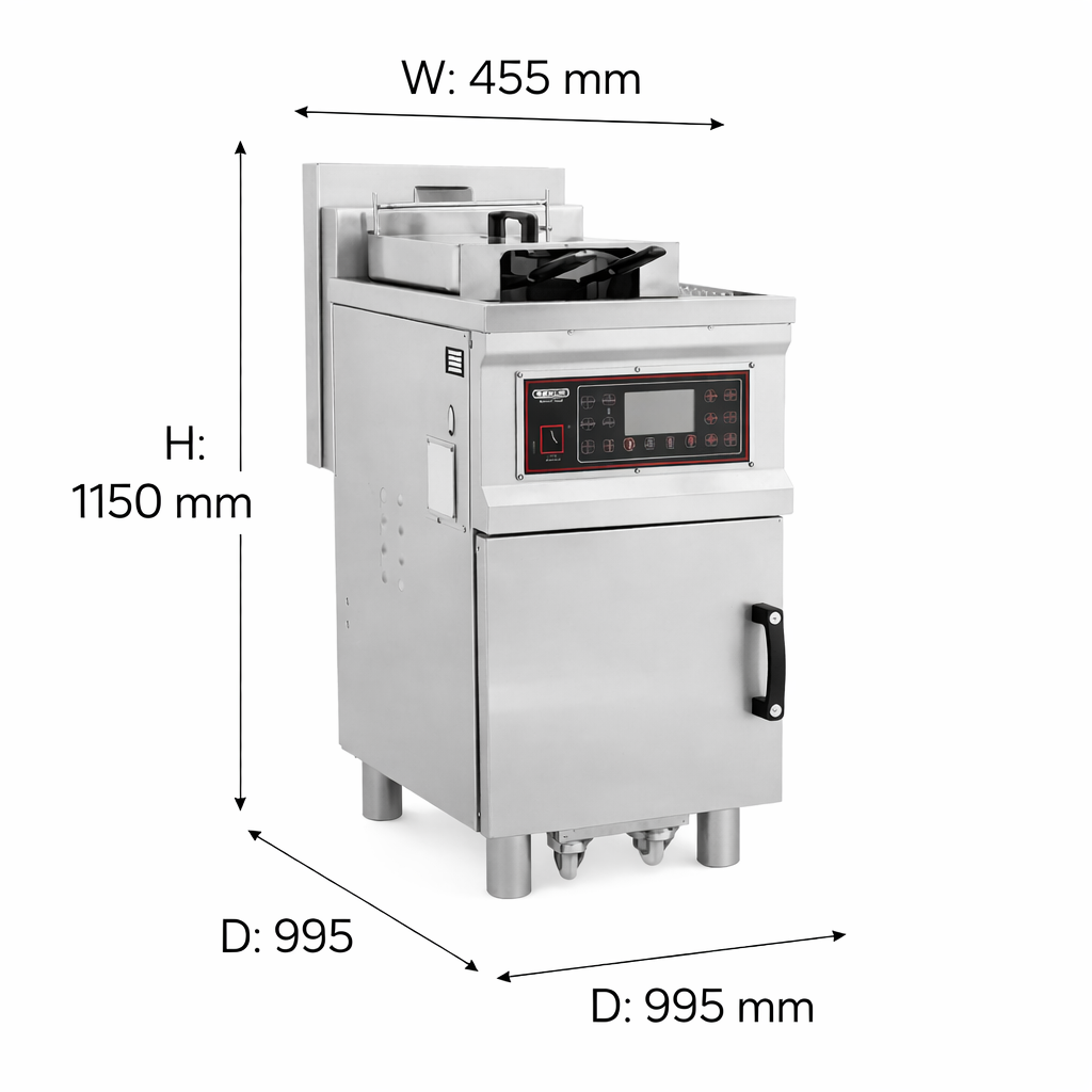 OPEN FRYER WITH GAS