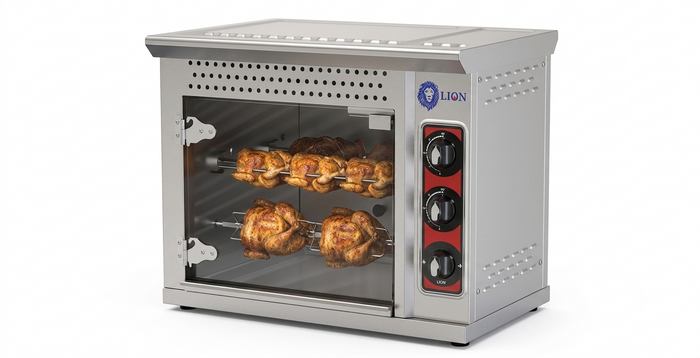 6 Gas Chicken Rotisserie