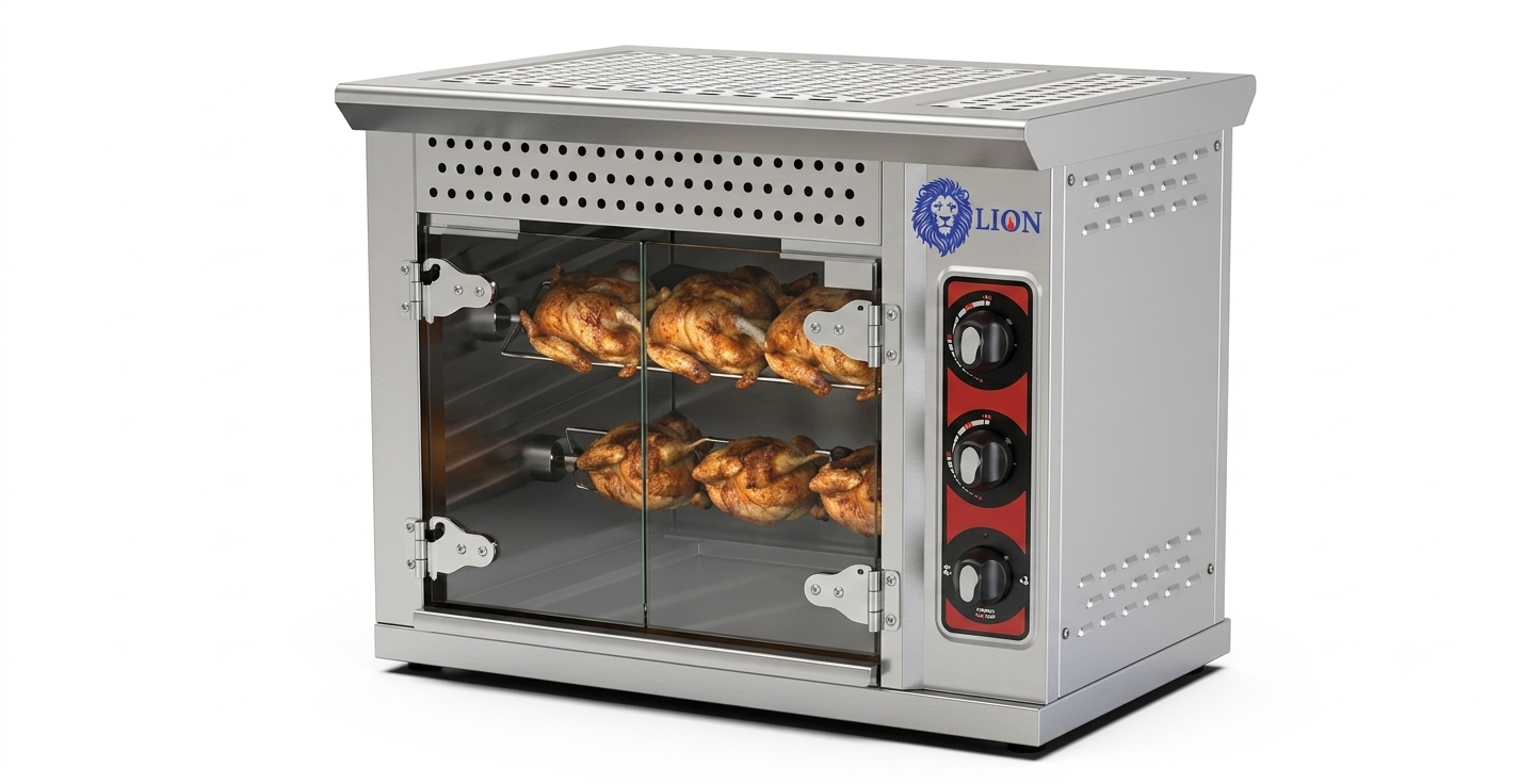 12 Electric Chicken Rotisserie