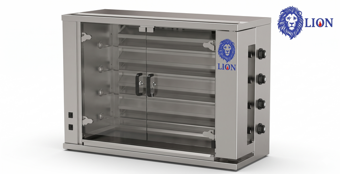 4 Gas Chicken Rotisserie Machines