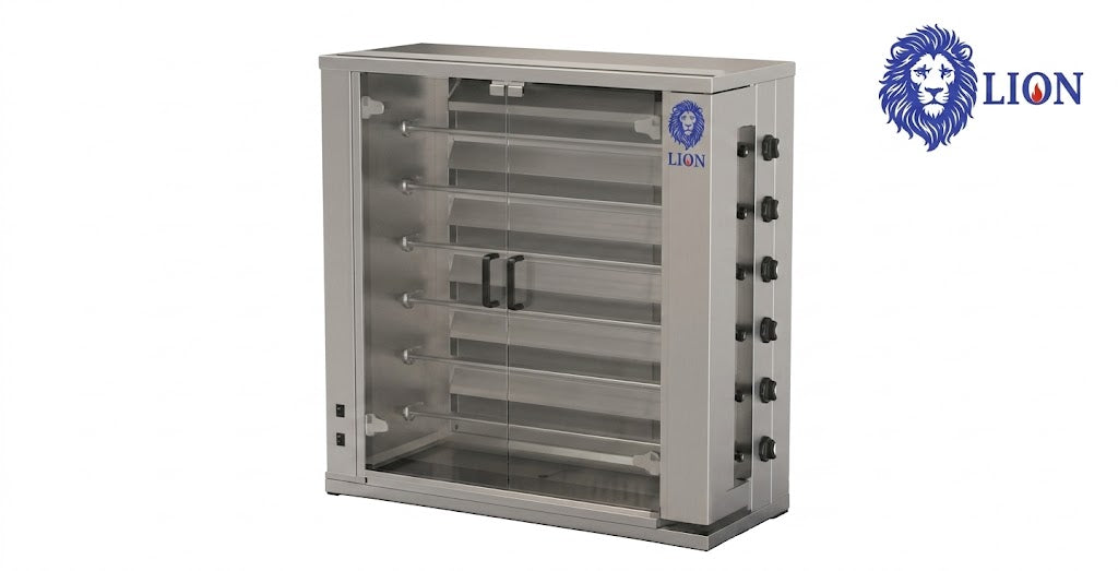 6 Gas Chicken Rotisserie Machines